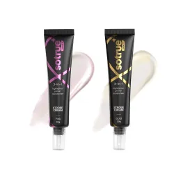 Sotrue Strobe Cream Combo Pack of 2, Gold and Pink - 30gm Each | Primer + Highlighter + Moisturizer | Intense Hydration | Flawless Radiant Dewy Skin | Illuminating & Glowing Makeup Base