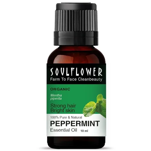 Image of Soulflower Peppermint Essential Oil 10ml