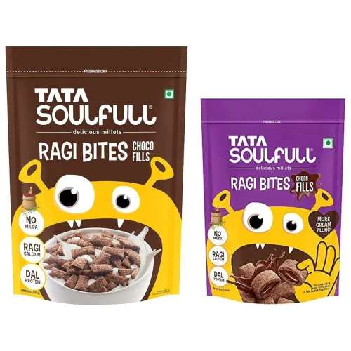 Image of Soulfull Ragi Bites Choco Fills Combo – 250g + 500g