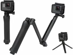 sounce 3Way Monopod Grip Tripod Foldable Selfie Stick,Stabilizer Mount Holder