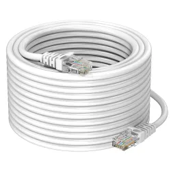 Sounce 40m Cat6 High-Speed Ethernet Cable (White)