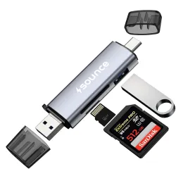 Sounce 6-in-1 Metal Card Reader