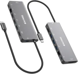 sounce 9 in 1 USB Type C Hub Multiport Adapter