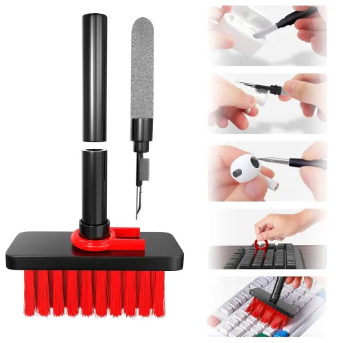 Image of Sounce Cleaning Keyboard Cleaner Brush 5in1