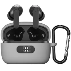 Sounce Earphone Case Cover for Boat Airdopes 121 Pro, Soft Silicone Skin Case Cover