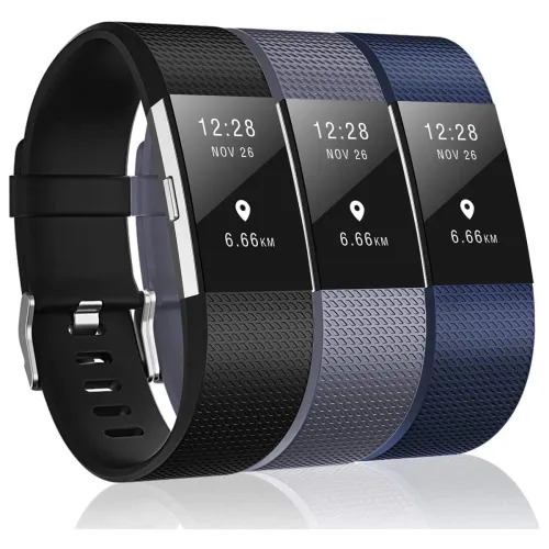 Image of Sounce Fitbit Charge 2 Bands (Pack of 3, Large)
