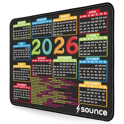 Image of Sounce 9.6x7.9 Inch Ultra Smooth Non Slip Mouse Pad