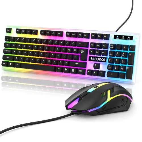 Image of Sounce Wired Keyboard and Mouse Combo 