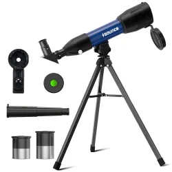 Sounce 50mm Astronomical Land and Sky Refractor Telescope