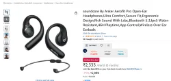 soundcore By Anker Aerofit Pro Open-Ear Headphones