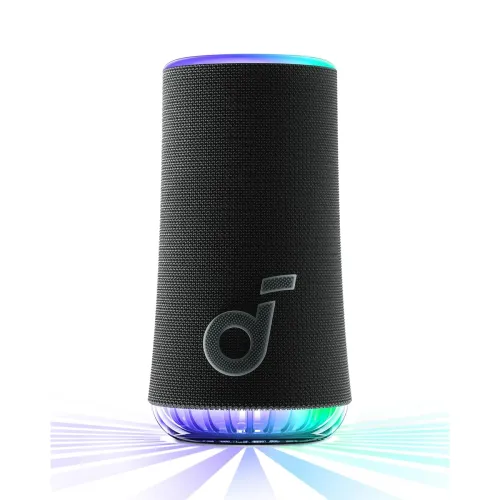 Image of Soundcore by Anker Glow Portable Speaker with 30W 360° Sound, Synchronized Radiant Light, 18H Playback, Customizable Eq 