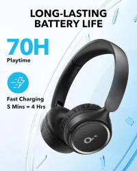 Soundcore H30i Wireless On-Ear Headphones