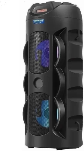 Image of SOUTHTECH Thunder 40W Bluetooth Party Tower Speaker Black