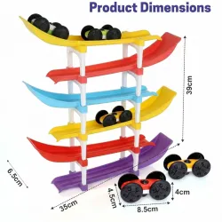 SOVETO Racer Ramp Car Sliding Toy