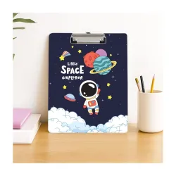 Clipboard Drawing Writing Exam Board with Clip Space Explorer