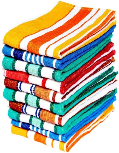 Image of Space Fly Cotton 320 GSM Hand Towel  (Pack of 10)