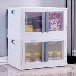 SpaceOrganizer 2-door plastic collapsible wardrobe (SO2)