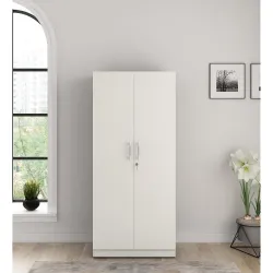 Spacewood Optima Engineered Wood 2 Door Wardrobe 