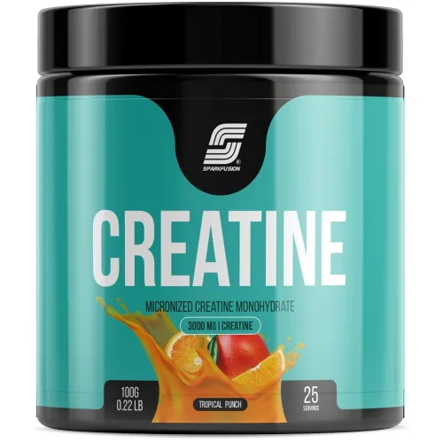 Image of Sparkfusion Micronized Creatine Monohydrate Powder for Muscle Growth | Strength, Fast Recovery, 99.98% Lab‑Tested | Supp