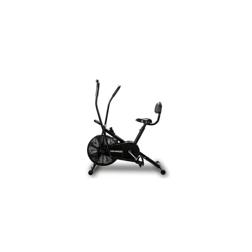 Image of SPARNOD FITNESS SAB-05 Upright Air Bike Exercise Cycle for Home Gym