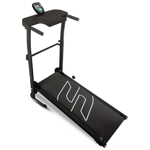 Image of Sparnod Fitness STH-550 Manual Foldable Treadmill for Home Use