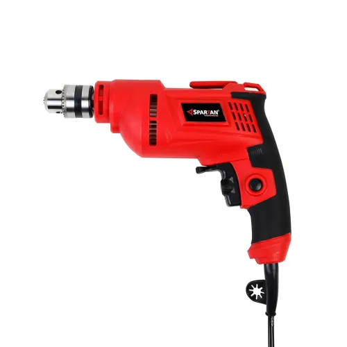 Image of Spartan 10mm SP-10DR Corded Drill Machine, 600W 220V-50Hz Variable Speed Reversible | 