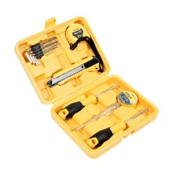 Spartan 11 In 1 Hand Tool Box (Pack Of 1, Yellow)