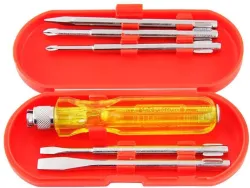 Spartan BS-01 5-Pieces Kit (Multicolour) Combination Screwdriver Set (Pack of 1)