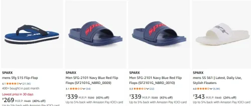 Image of Sparx Footwears Starting at ₹269