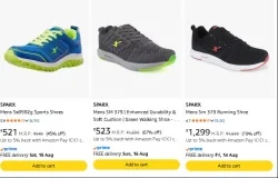SPARX Mens Shoes Starting @ ₹521