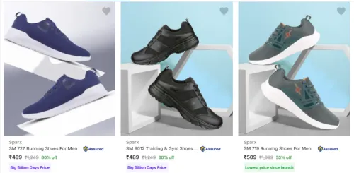Image of Sparx shoes @ Up to 60% Discount