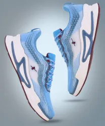 Sparx  SM 904 Running Shoes For Men  (Blue, Maroon , 7)