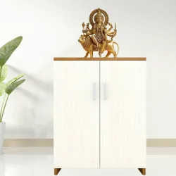 Speciality Panels Termite-Resistant Wooden Pooja Cabinet