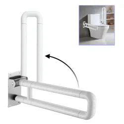 Specule Wall Mounted Flip up Stainless Steel 304 Grab Bar 17 inches
