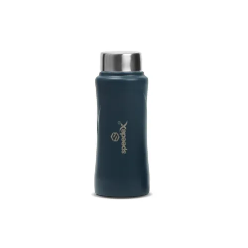 Image of Speedex Water Bottle 500 ML, Dark Blue, Stainless Steel, 500ml Screw Cap Bottles for Girls, Boys, Adults & Kids, Gym, Sp