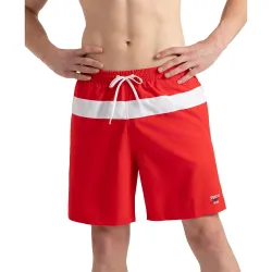 Speedo Mens 4 Way Comfort Stretch Volley Watershorts with Side Pockets | 100% Recycled Polyester | Water Repellent | Ch