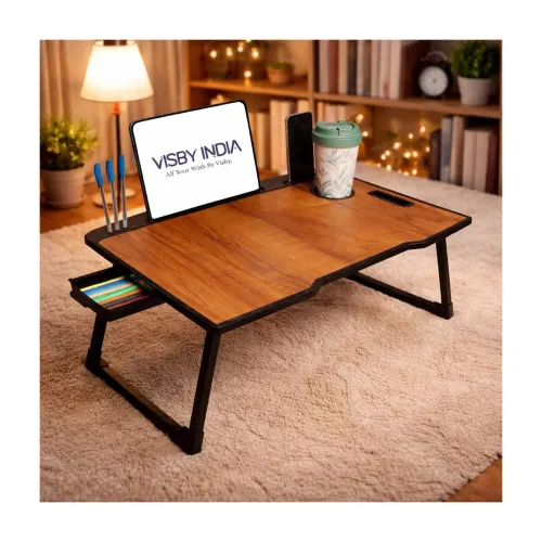 Image of SPHENI Office Table for Home /Writing Desk for Office /Folding Table for School /Folding Study Table /Work from Home - M
