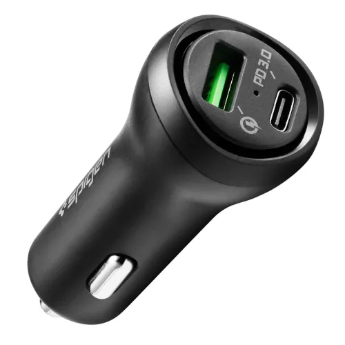 Image of Spigen Car Charger Adapter 