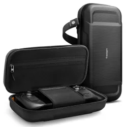 Spigen Rugged Armor Pro for Steam Deck OLED (2023) / Steam Deck LCD (2022) Case with Pockets for Accessories and Origina