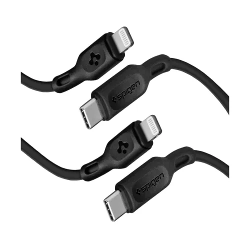 Image of Spigen USB-C To Lightning (2 Pack) Charging Cable Mfi Certified[USB PD] Compatible With iPhone