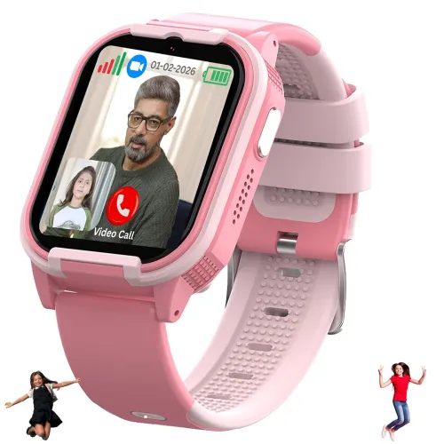 Image of SPIKY Gnome Kids Smartwatch with HD 4G Video & Voice Calling 