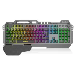 SpinBot Rage K20 LED Gaming Keyboard (Black)