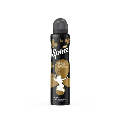 Image of SpinZ Black Magic Perfumed Deo For Women, With International Aerosol