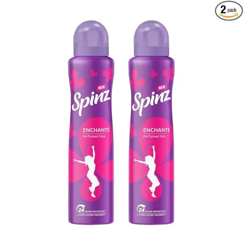 Image of SpinZ Enchante Perfumed Deo for Women (200Ml X 2)