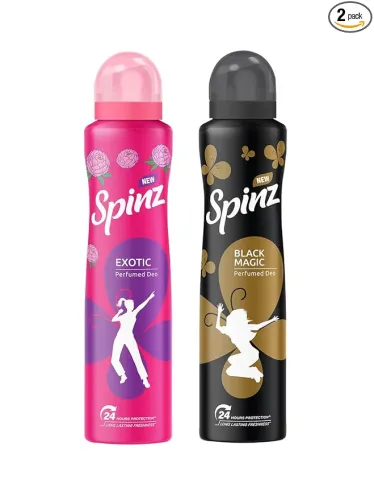 Image of SpinZ Exotic & Black Magic Deo for Women – 200ml ×2