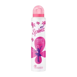 Spinz Mystic White Women Perfumed Deo, 24 Hours Long Lasting Freshness Deodorant Spray - For Women (200 ml)