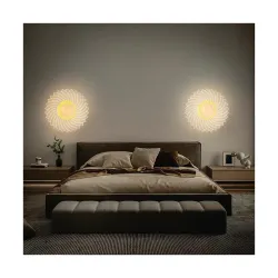 Spiral Pattern 3-in-1 LED Wall Light Decorative Lamp