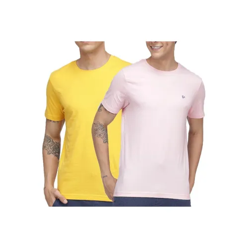 Image of Sporto Men's Solid Regular Fit T-Shirt