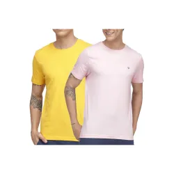 Sporto Mens Solid Regular Fit T-Shirt