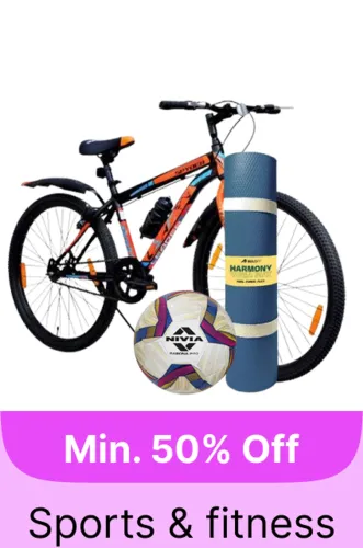 Image of Sports & Fitness at minimum 50% Discount on Flipkart GOAT Sale